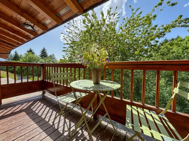 balcon avec vue vallée