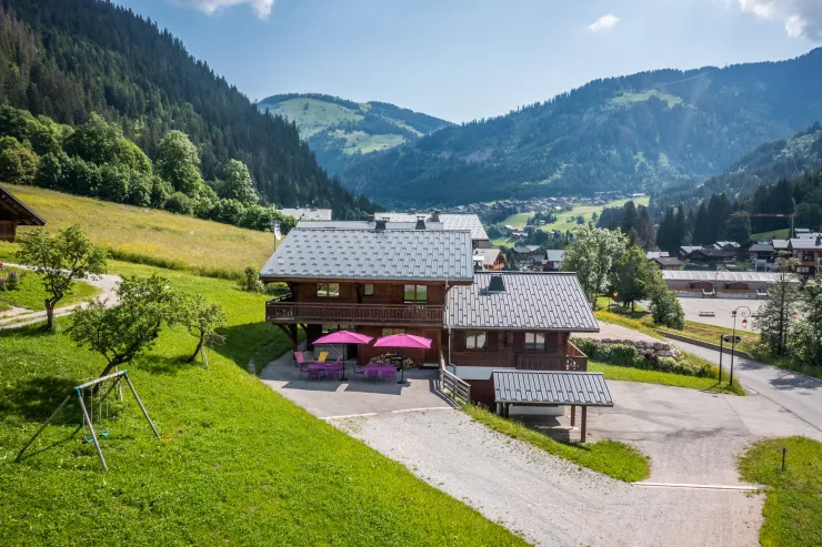 chalet en été