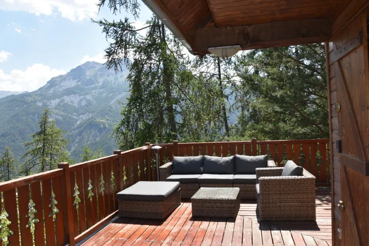 The terrace is 50 square meters