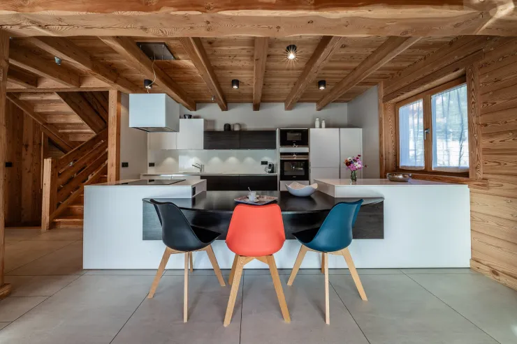Cuisine Chalet Cosy Serre Chevalier le Flocon