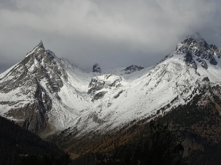 vue du balcon (hiver)