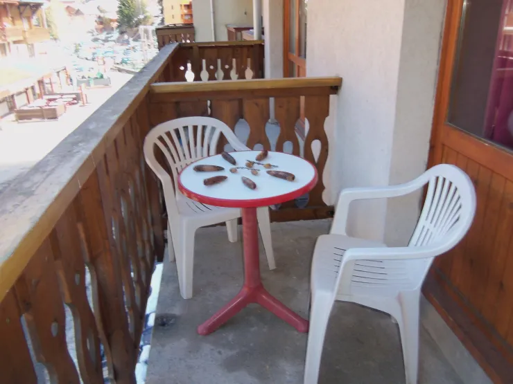 The terrace