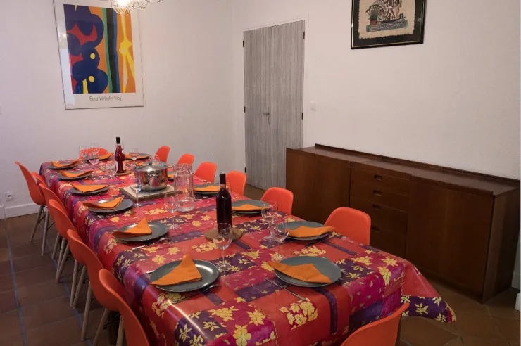 Dining room for 14 people