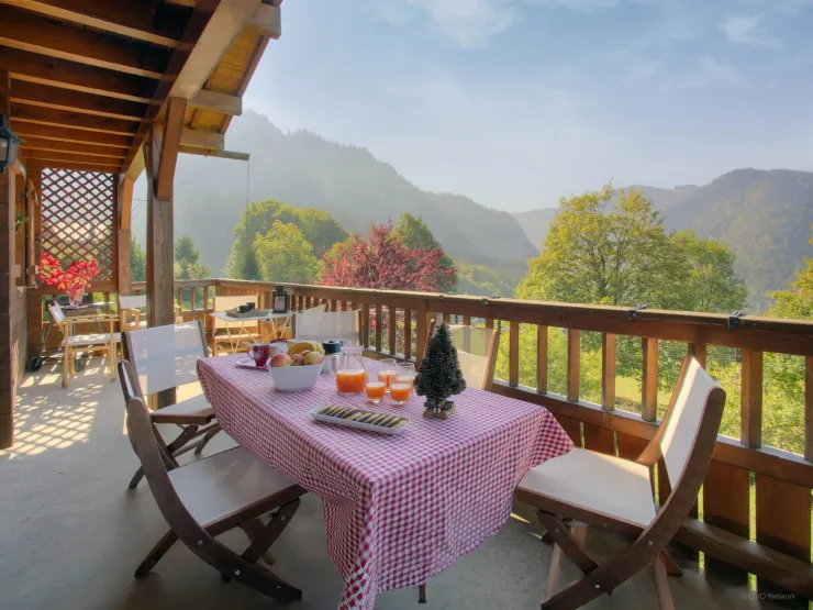 Terrasse et vue