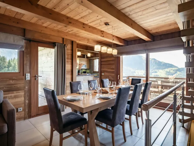 Salle à manger & vue
