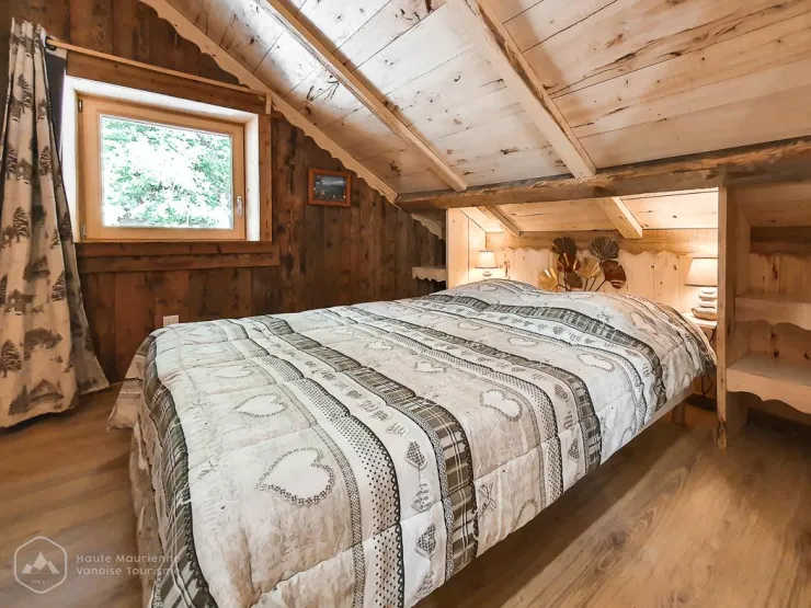 chambre 1 avec 1 lit de 160 x200 où possibilité de 2 lits de 80 x200