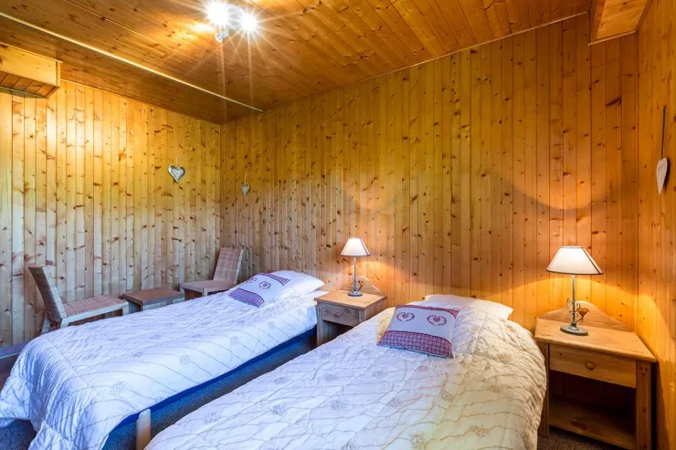Room simple bed