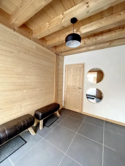 Entry with some storage.