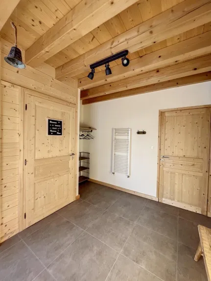 Entry with some storage.