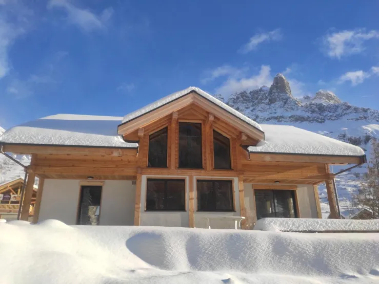 La Dune Blanche avec en arrière plan l'Aiguillette du Lauzet