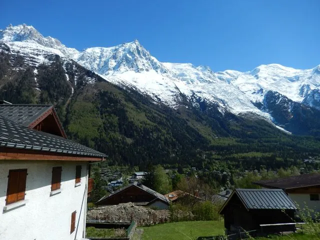 VUE SUR LE COTE DU CHALET 