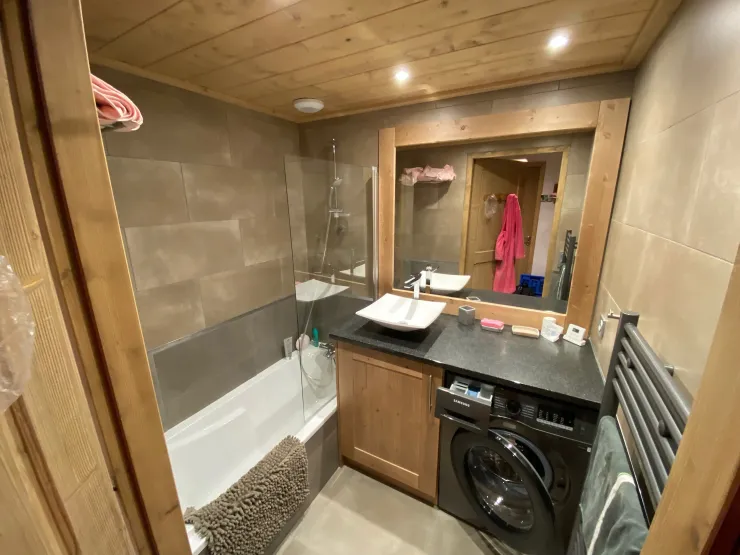 SDB + lave linge