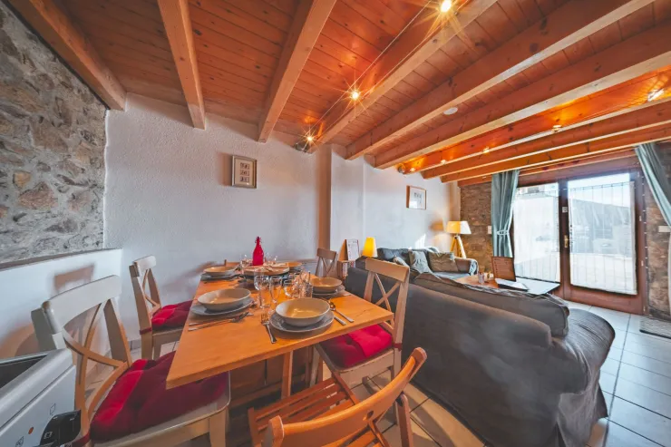 The dining room