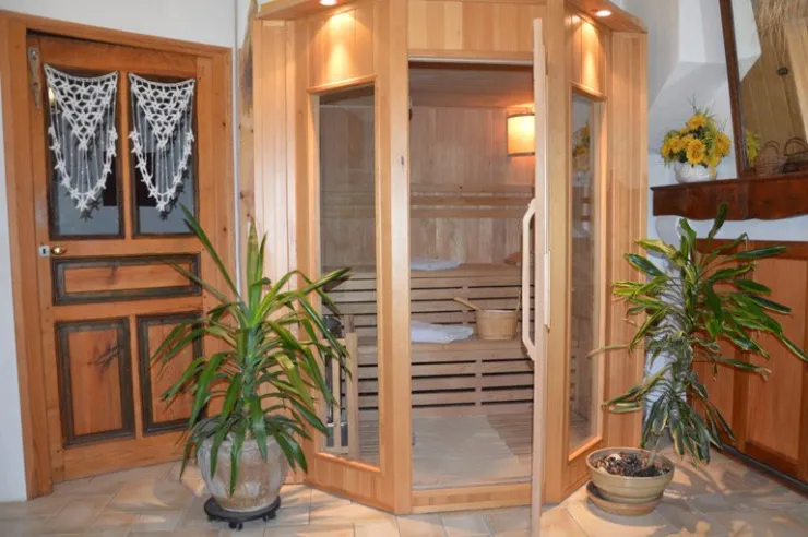 Sauna en option