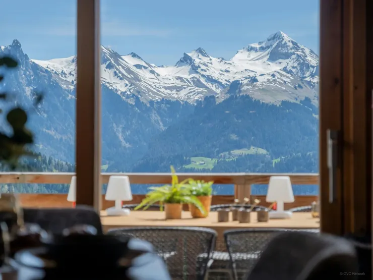 Vue depuis la propriété