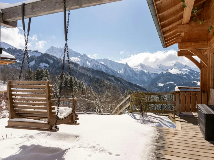 Vue depuis le chalet