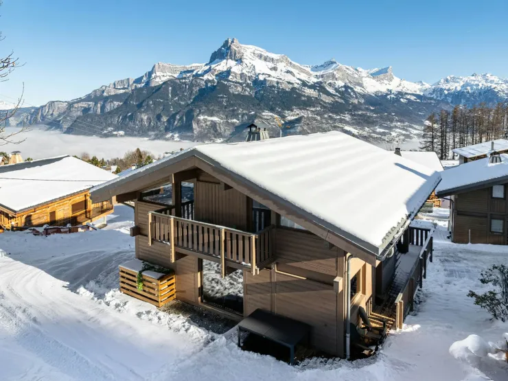 Extérieur hiver & vue