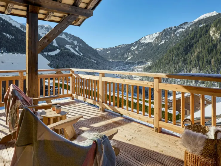 Terrasse et vue