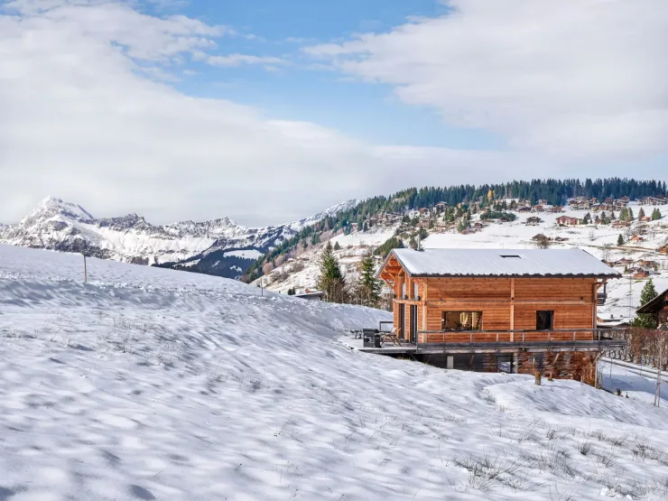 Vue du chalet