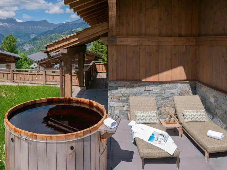 Terrasse & bain nordique