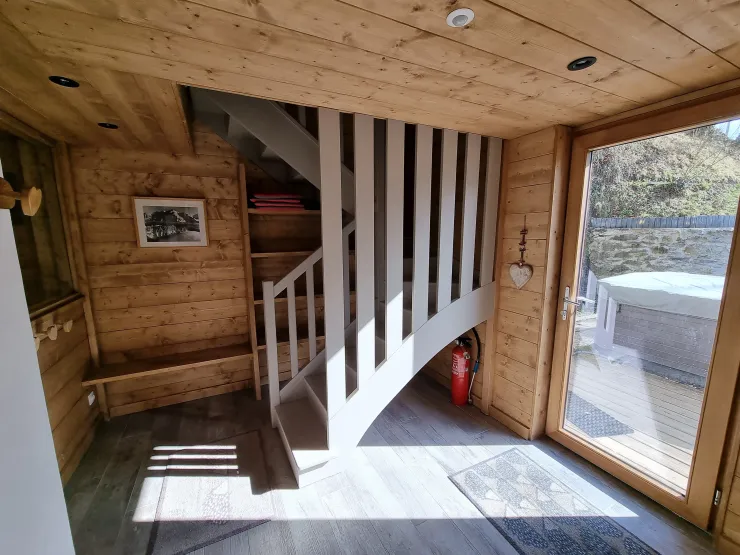Chalet entrance