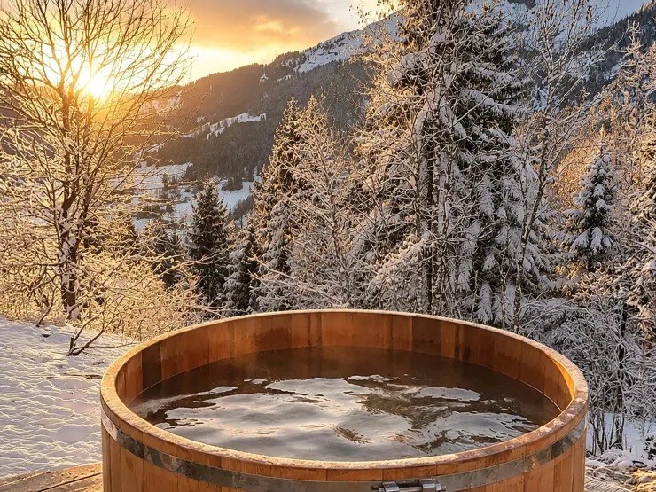 Bain nordique et vue
