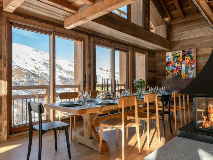 Table à manger avec vue