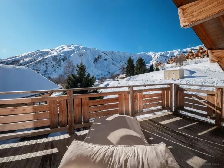 Balcon & vue d'hiver