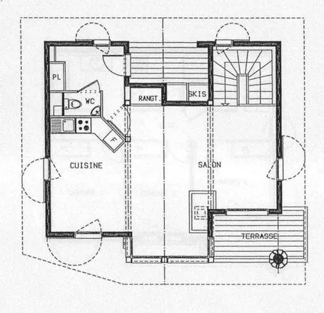 Plan of the first floor