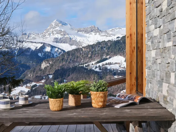 Vue de la propriété