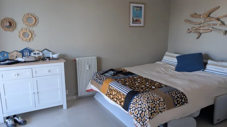 Chambre 2 avec cloison vue mer