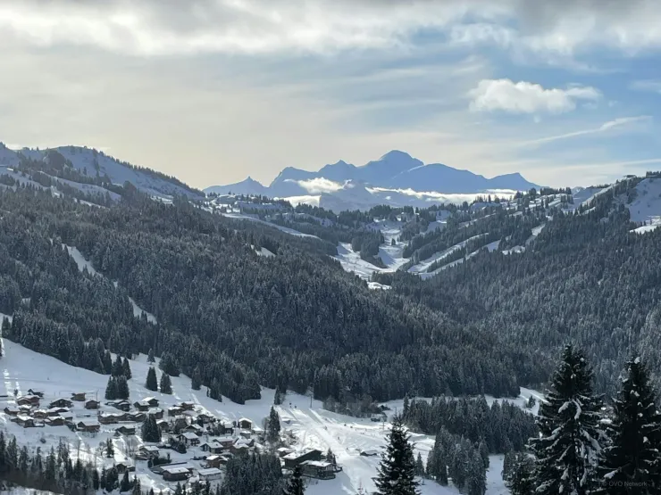 Vue depuis la propriété