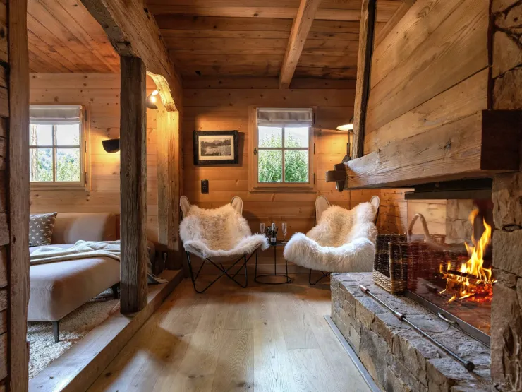Espace cheminée cozy