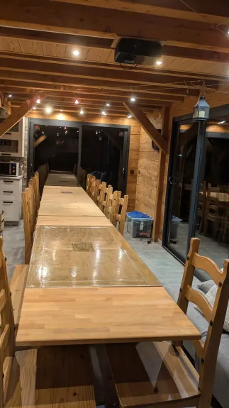 table repas 22 convives