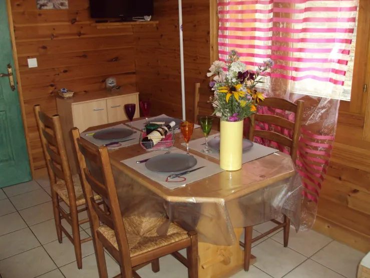 coin repas au chalet du grand cerf