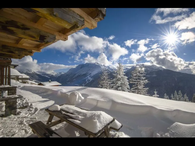 profitez de la vue panoramique sur la vallée de Tarentaise