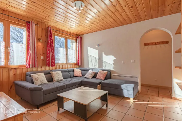 living-room with corner sofa