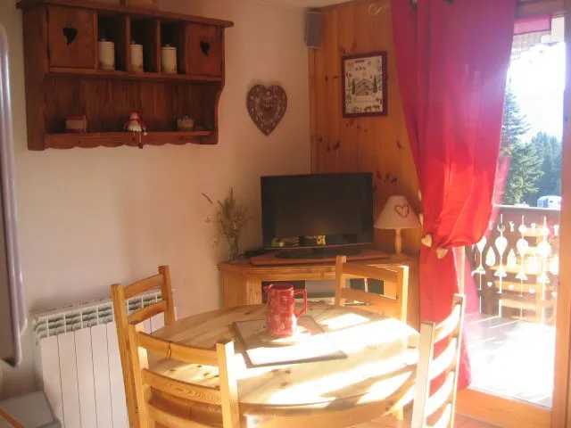 Living room with flat screen TV. South-East situation