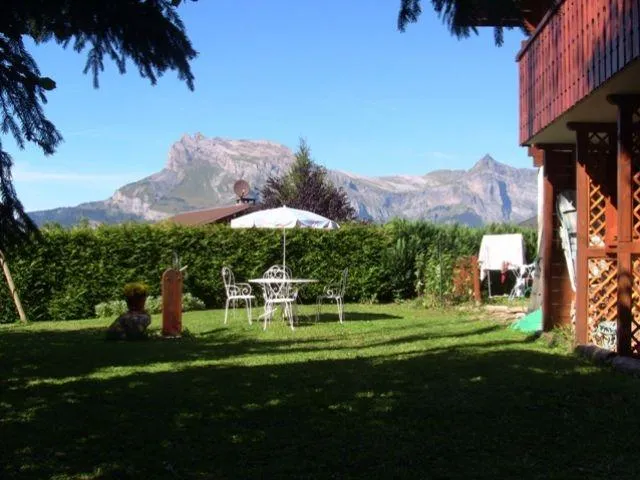 View from the garden