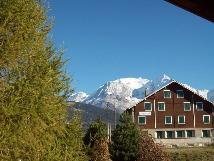 View of the "Mont Blanc" from the room