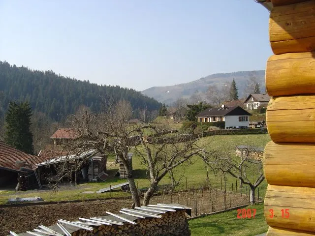 vue de la fenêtre de la cuisine