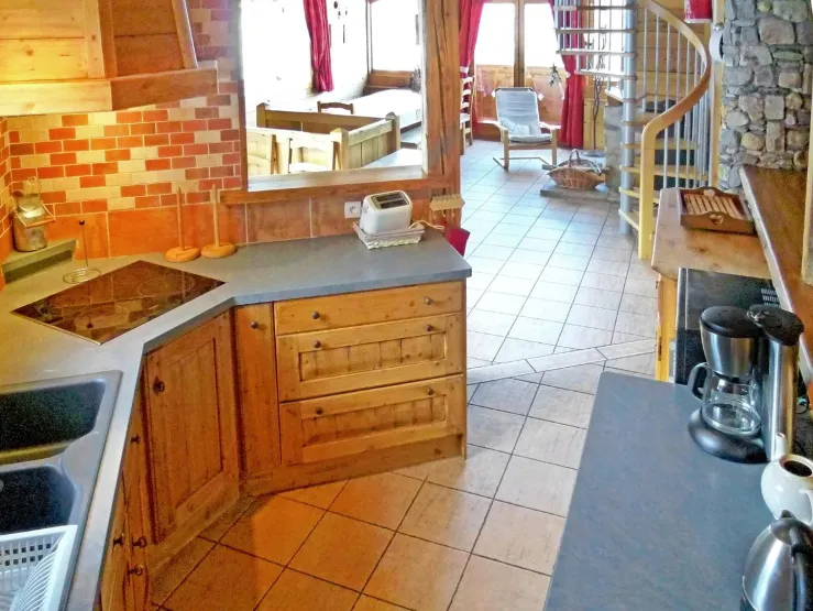 Chalet Balcon du Paradis - kitchen