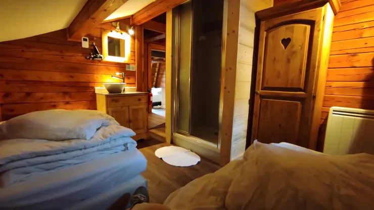 Etage - chambre twin côté jardin