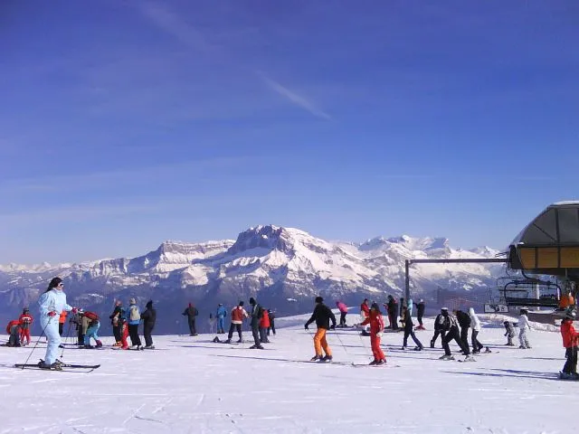 Piste à environ 300 mètres