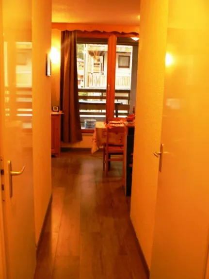 corridor to bedrooms and bathrooms.