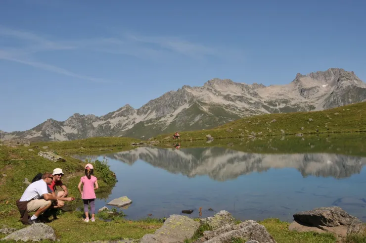 PROMENADE FAMILIALE 
DECOUVERTE DES LACS D ALTITUDE