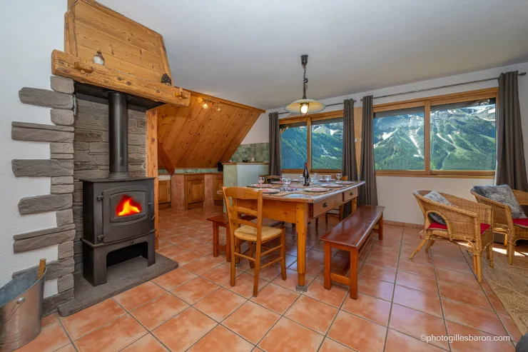 chalet e, été