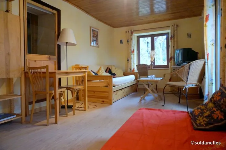 Séjour avec 3 couchages