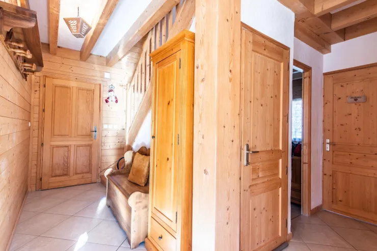 Entrée principale  du chalet 