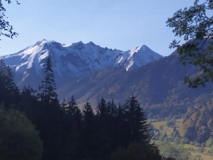 Vue Sancy en Automne